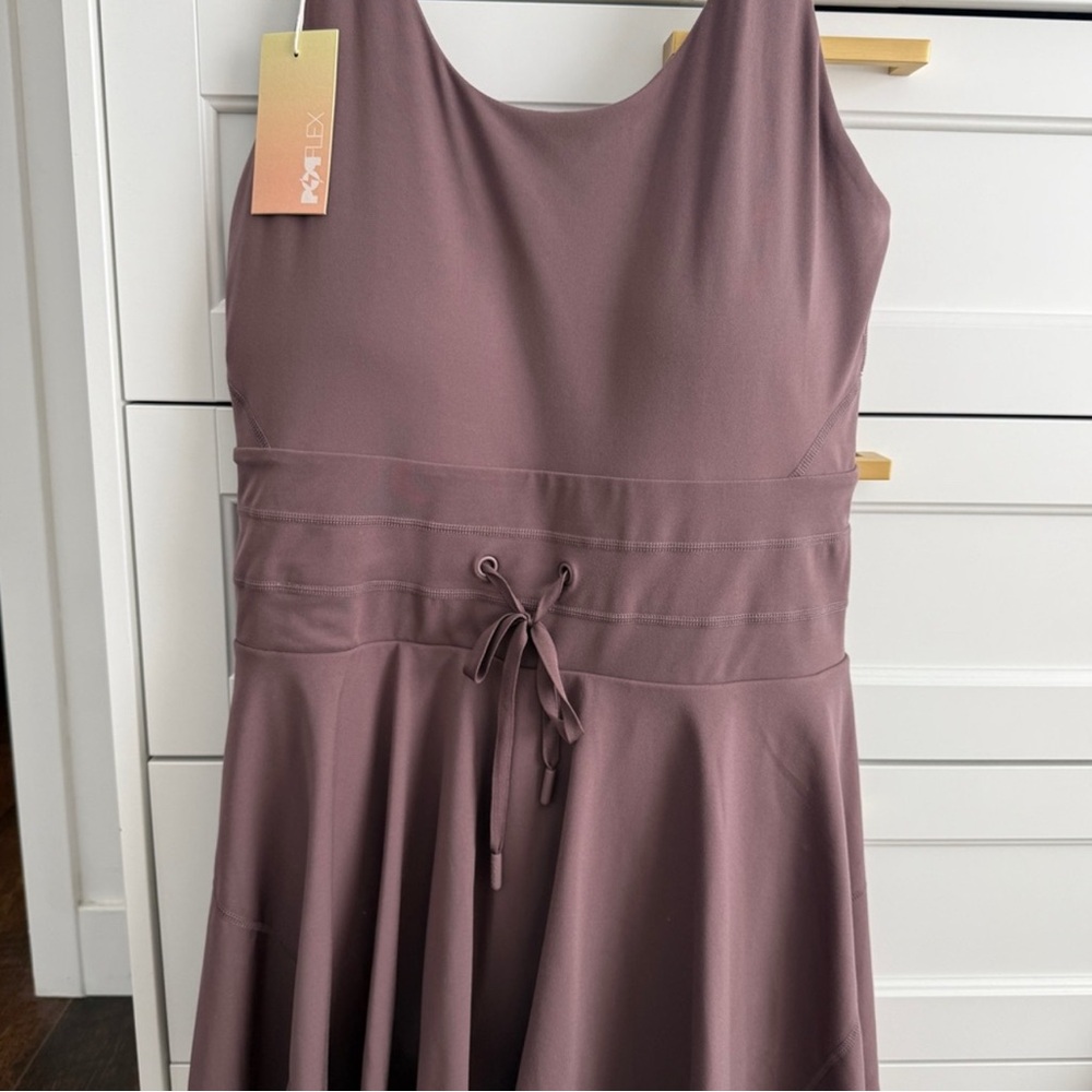 POPFLEX Mauve Mini Dress